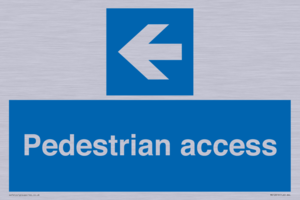 Pedestrian access